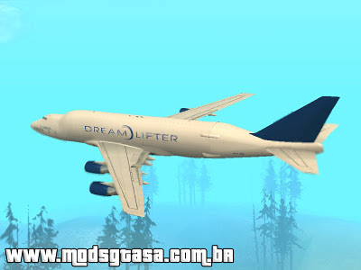 Boeing 747 LCF Dreamlifter para GTA San Andreas